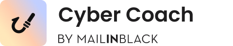 Logo black cybercoach