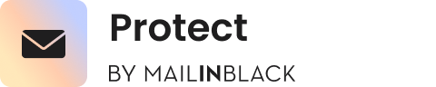 Logo black protect